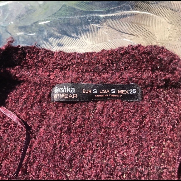 Women's Bershka Knitwear Cardigan Style Sweater - Picture 2 of 3